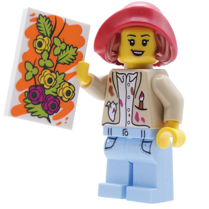 Minifigure Artistic Artist