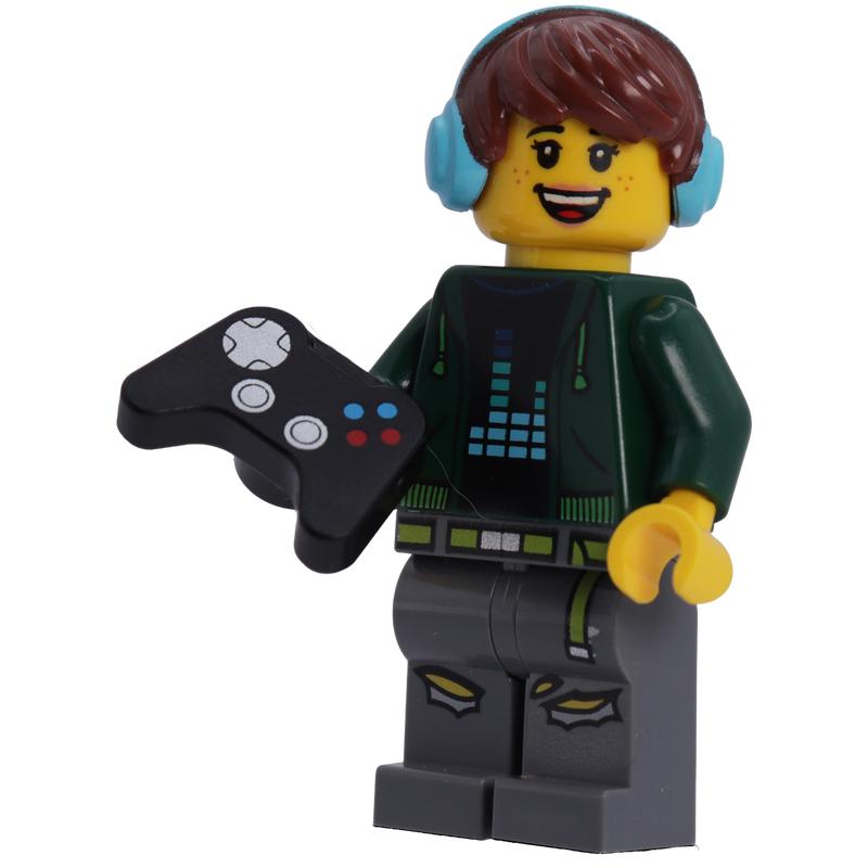 Minifigure Avid Gamer