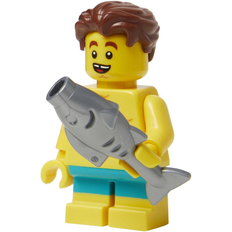 Minifigure Fisherman