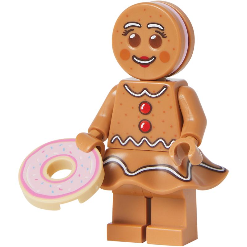 Minifigure Gingerbread Girl