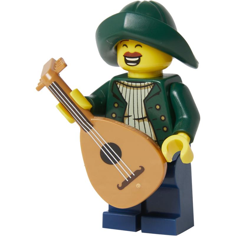 Minifigure Happy Busker