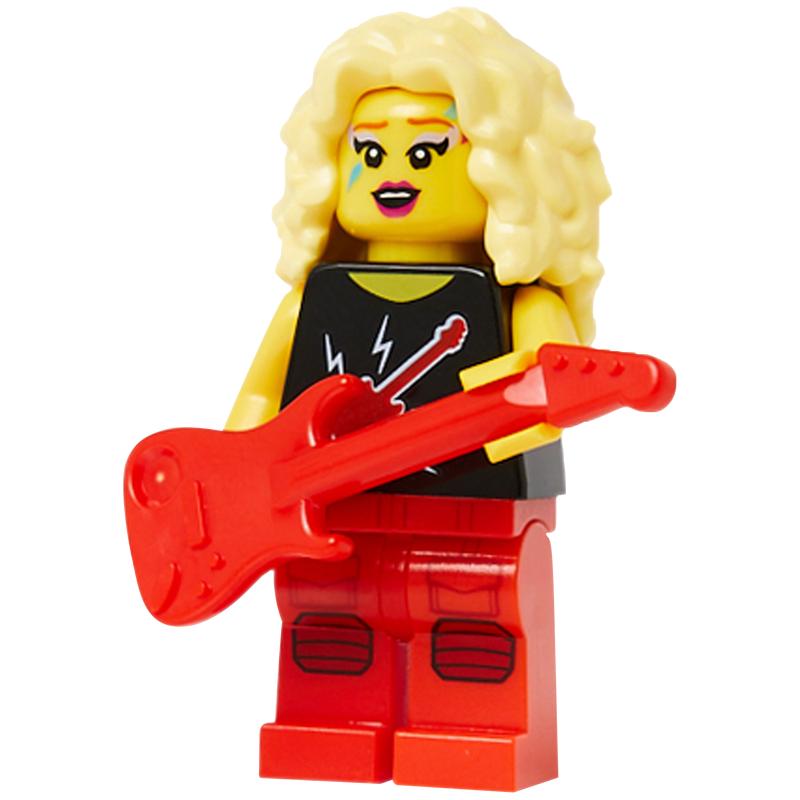 Minifigure Rock n Roll Girl