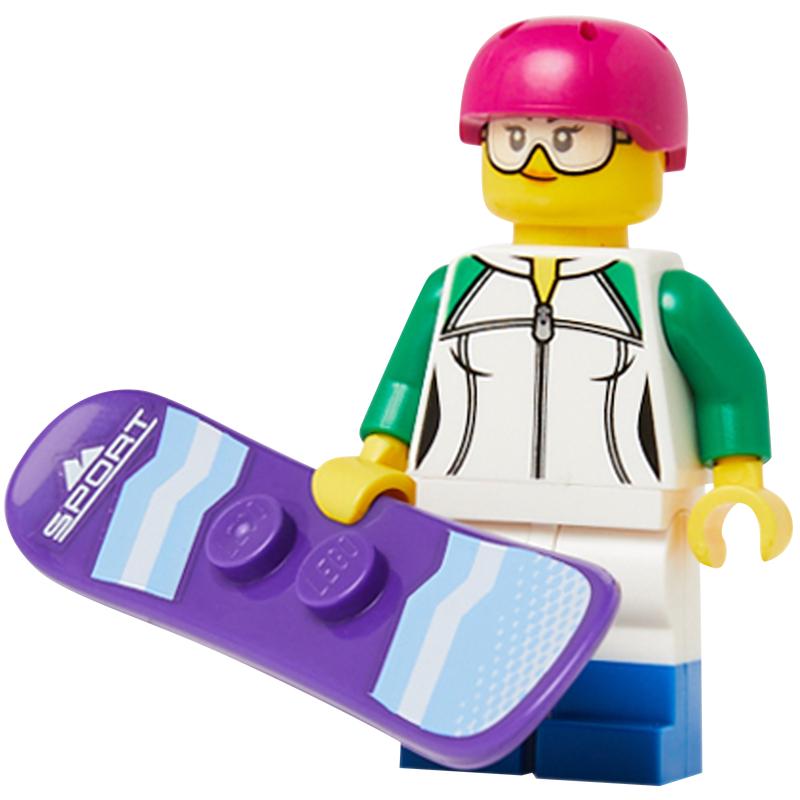 Minifigure Waterskier Girl